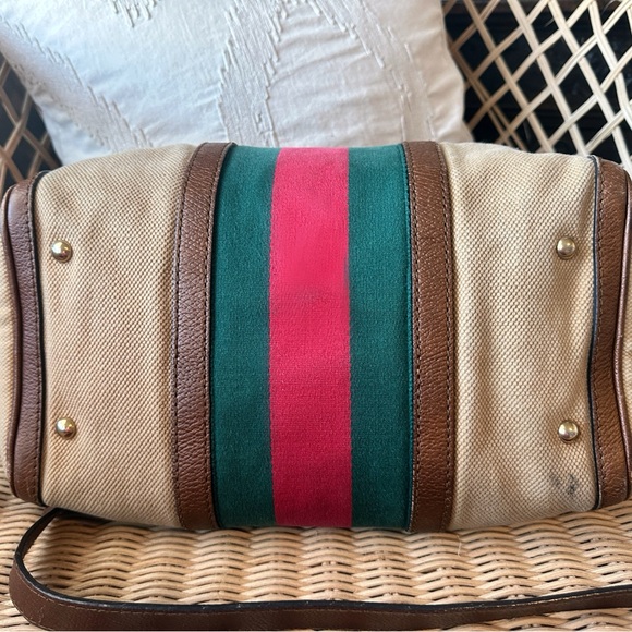 GUCCI Supreme Boston Bag / Crossbody - Picture 12 of 15